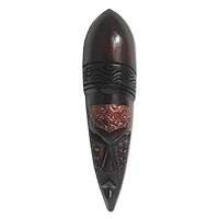 Akan wood mask,