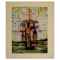 Batik art,