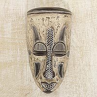 Nigerian wood mask,