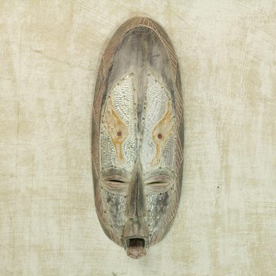 Akan wood mask, Eagle Power