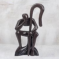 Wood sculpture,