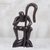 Wood sculpture, 'Thinking of Youth' - Wood sculpture thumbail