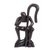Wood sculpture, 'Thinking of Youth' - Wood sculpture (image 2a) thumbail