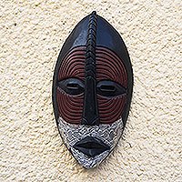 Ewe wood mask,