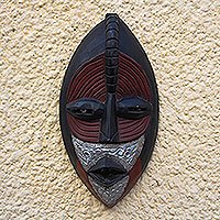 Ewe wood mask,