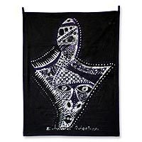 Batik wall hanging,