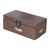 Wood jewelry box, 'Akan Queen' - Wood Jewelry Box (image 2c) thumbail