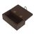 Wood jewelry box, 'Akan Queen' - Wood Jewelry Box (image 2d) thumbail