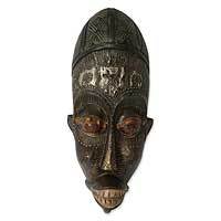 Senegalese wood mask,
