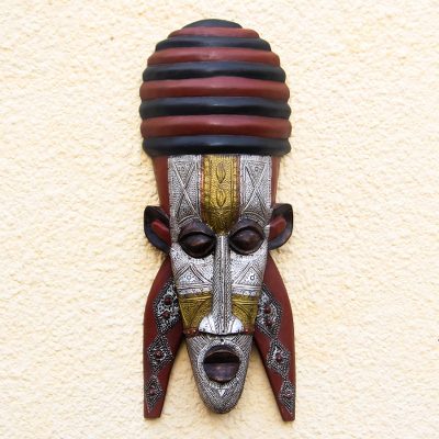 Ghanaian wood mask, My Teacher