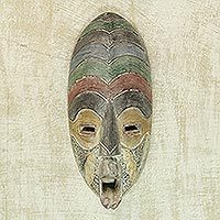 Akan wood mask,