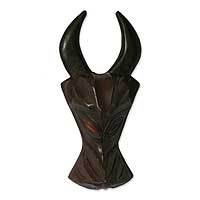 Ghanaian wood mask,