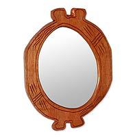 Cedar mirror,