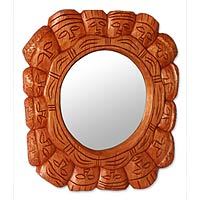 Cedar mirror,
