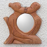 Cedar mirror,