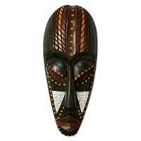 Akan wood mask,