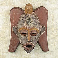 Cameroon wood mask Vanquisher of Demons Ghana