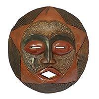 Akan wood mask,