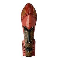 Ga wood mask,