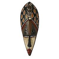 Nigerian wood mask,