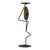 Iron and wood candleholder, 'African Mask' - Iron and wood candleholder (image 2b) thumbail
