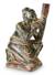 Wood sculpture, 'Akan Announcer' - Original Cultural Wood Sculpture from Ghana (image 2a) thumbail