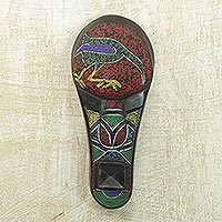 Ghanaian wood mask,