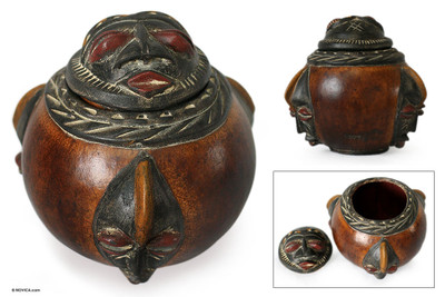 Calabash decorative box, Royal Gift