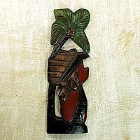 Wood wall panel,