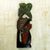 Wood wall panel, 'Mama Africa' - Wood wall panel thumbail