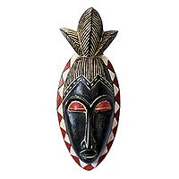 Ivoirian wood mask,