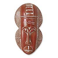Akan wood mask,