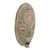 Ghanaian wood mask, 'Good Thoughts' - Fair Trade African Wood Mask (image 2b) thumbail