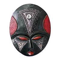 Akan wood mask,