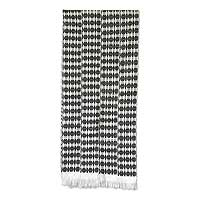 Cotton kente cloth scarf, 'Victor' - Cotton kente cloth scarf