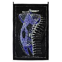 Batik wall hanging,