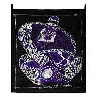 Batik wall hanging,