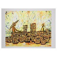 Batik art,