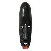Ghanaian wood mask,