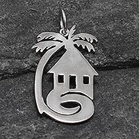 Sterling silver pendant,