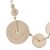 Recycled paper pendant necklace, 'Woven Sideways' - Recycled paper pendant necklace (image 2c) thumbail