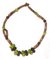 Bauxite and cat's eye beaded necklace, 'Woman's Wisdom' - Bauxite and Cat's Eye Beaded Necklace (image 2a) thumbail
