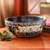 Wood centerpiece, 'Village Welcome' - Wood centerpiece thumbail