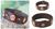 Men's leather wristband bracelet, 'Brown Adinkra Celebration' - Men's African Leather Wristband Bracelet (image 2c) thumbail