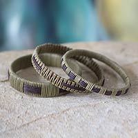 Bangle bracelets,