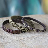 Bangle bracelets,