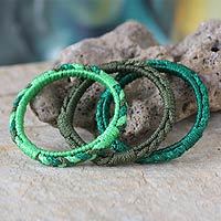 Bangle bracelets,