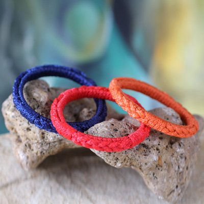 Bangle bracelets, Akan Enigma (set of 3)