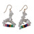 Beaded earrings, 'Adepa' - Beaded earrings (image 2a) thumbail
