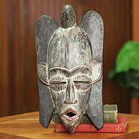 African mask Wings Ghana